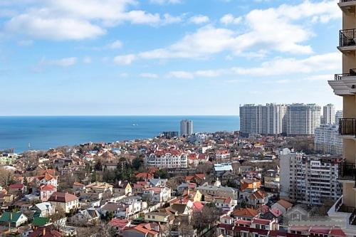 Видовая Квартира В Аркадии С Балконом 오데사 외부 사진